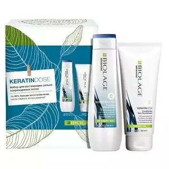 Matrix Keratindose - Набор (Шампунь 250 мл, Кондиционер 200 мл)