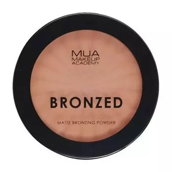 MUA Make Up Academy Bronzed Matte Bronzing Powder Solar - Бронзер оттенок #100 10 гр