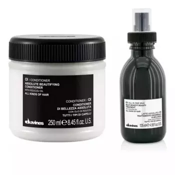 Набор для красоты волос: кондиционер 250 мл + молочко 135 мл