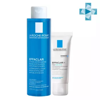 Набор для пересушенной проблемной кожи (ультра-успокаивающий восстанавливающий уход 40 мл + лосьон для сужения пор 200 мл)