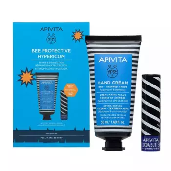 Набор "Красота рук и губ": крем для рук 50 мл + уход для губ 4,4 г