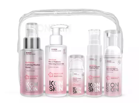 Набор миниатюр для ухода за комбинированной и нормальной чувствительной кожей № 2, 5 средств