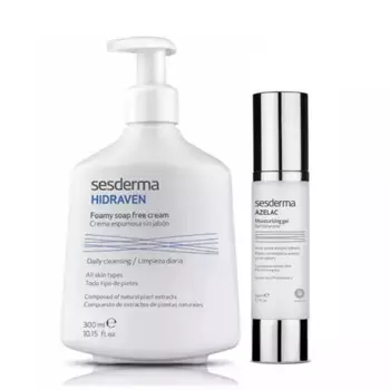 Набор "Очищение и увлажнение": крем-пенка 300 мл + увлажняющий гель 50 мл