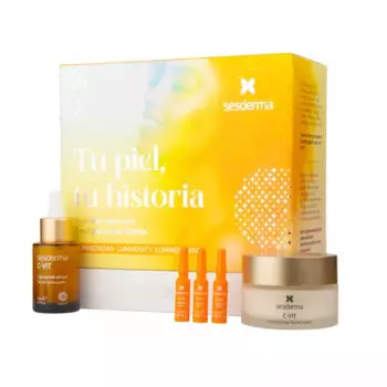 Набор (сыворотка 30 мл + крем для лица 50 мл + средство в ампулах 3 шт х 1,5 мл)