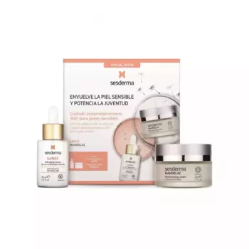 Набор: сыворотка антивозрастная Samay 30 мл + увлажняющий крем Mandelac 50 мл