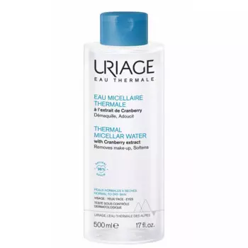 Очищающая мицеллярная вода для нормальной и сухой кожи лица и контура глаз, 500 мл