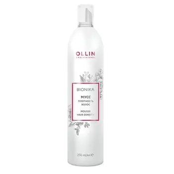 Ollin Professional BioNika Mousse Hair Density - Мусс плотность волос 250 мл