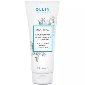 Ollin Professional BioNika Roots To Tips Balance Conditioner - Кондиционер баланс от корней до кончиков 200 мл