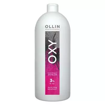 Ollin Professional Color OXY Oxidizing Emulsion 3% 10 Vol. - Окисляющая эмульсия 1000 мл