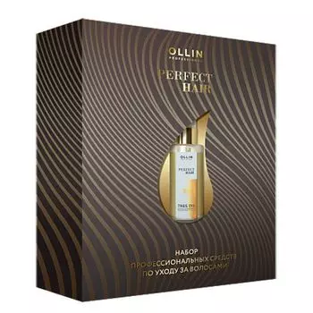 Ollin Professional Perfect Hair Tres Oil - Набор (Шампунь 400 мл + Бальзам 400 мл + Масло 50 мл)