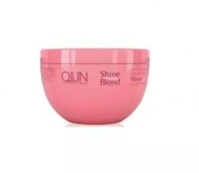Ollin Professional Shine Blond Echinacea Mask – Маска с экстрактом эхинацеи 300 мл