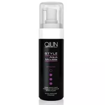 Ollin Professional Style Aqua Mousse Medium - Аква мусс для укладки средней фиксации 150 мл