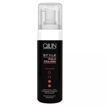 Ollin Professional Style Aqua Mousse Strong - Аква мусс для укладки сильной фиксации 150 мл