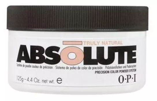 OPI Absolute Powder Truly Natural - Пудра настоящий натуральный 125 гр