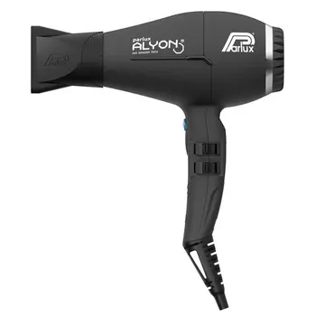 Parlux Alyon Ionic - Фен матовый черный 2250 Вт 2 насадки