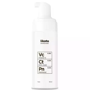 Пенка для умывания с витамином С, пантенолом и лимонной кислотой, 150 мл