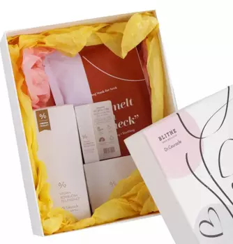 Подарочный набор Hello, Kombucha!: крем, 150 мл + бальзам для губ, 3,7 г + мыло + маска Lovbod, 7 г