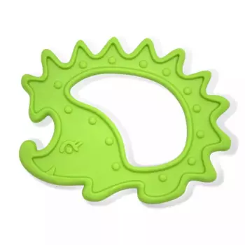 Прорезыватель мягкий "Ежик" 0 месяцев+ цвет зеленый