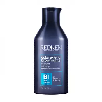 Redken Color Extend Brownlights - Шампунь нейтрализующий для тёмных волос 300 мл