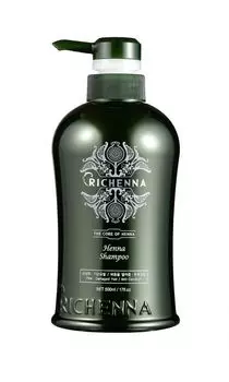 Richenna Clinic - Шампунь восстанавливающий с хной 500 мл