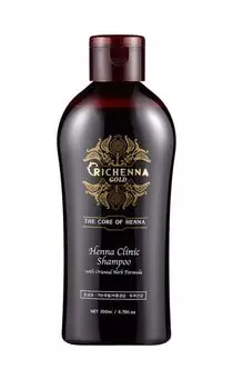 Richenna Gold - Шампунь с хной и комплексом восточных трав 200 мл