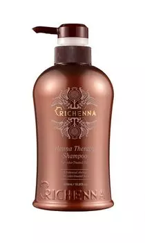 Richenna Henna Therapy Shampoo - Шампунь для окрашенных волос с экстрактом хны 500 мл