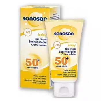 Sanosan - Солнцезащитный крем SPF 50+ 75 мл