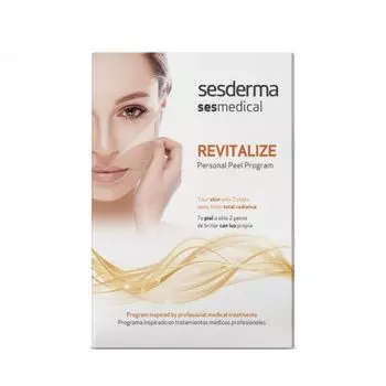 Sesderma Sesmedical - Ревитализирующая программа (Диски пропитанные активными антиоксидантами и кислотами 4 шт, Крем 15 мл)