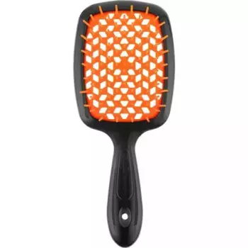 Щетка Superbrush с закругленными зубчиками черно-оранжевая, 20,3 х 8,5 х 3,1 см