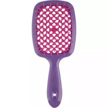 Щетка Superbrush с закругленными зубчиками фиолетово-малиновая, 20,3 х 8,5 х 3,1 см