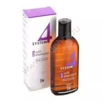 Sim Sensitive System 4 Therapeutic Climbazole Shampoo 3 - Терапевтический шампунь № 3 для профилактического применения для всех типов волос 215 мл