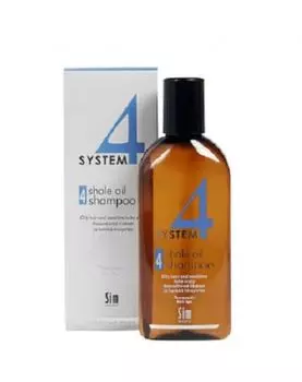 Sim Sensitive System 4 Therapeutic Climbazole Shampoo 4 - Терапевтический шампунь № 4 для очень жирной, чувствительной и раздраженной кожи головы 215 мл