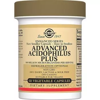 Solgar - Ацидофилус плюс 60 капсул