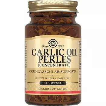 Solgar - Чесночное Масло Перлес 100 капсул