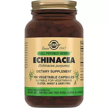 Solgar - Экстракт Эхинацеи пурпурной 440 мг 100 капсул