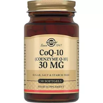 Solgar - Коэнзим Q-10 30 капсул