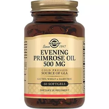 Solgar - Масло примулы 60 капсул