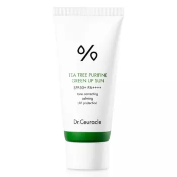 Солнцезащитный крем с чайным деревом, маскирующий покраснения, 50 мл