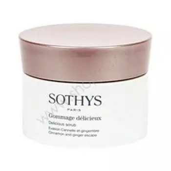 Sothys Delicious Scrub Cinnamon And Ginger Escape - Изысканный скраб для тела с корицей и имбирем 200 мл