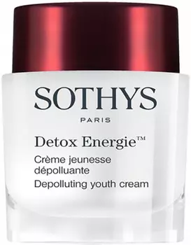 Sothys Depolluting Youth Cream - Энергонасыщающий детокс-крем 50 мл