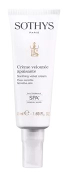 Sothys Soothing Velvet Cream - Успокаивающий крем для чувствительной кожи (нормальная и сухая) 50 мл