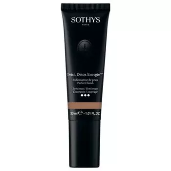 Sothys Teint Detox Energie N10 - Полуматовая тональная основа, оттенок "Бежевый" 30 мл