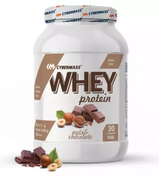 Сухой белковый концентрат Whey "Орех-шоколад", 908 г