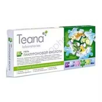 Teana A4 «Гель гиалуроновой кислоты» для сухой и чувствительной кожи 10*2 мл