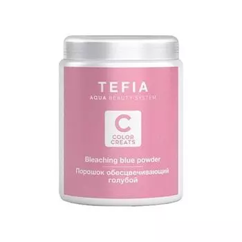 Tefia Color Creats - Порошок обесцвечивающий голубой 500 мл