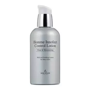 The Skin House Homme Innofect Control Lotion - Мужской увлажняющий и матирующий лосьон 130 мл