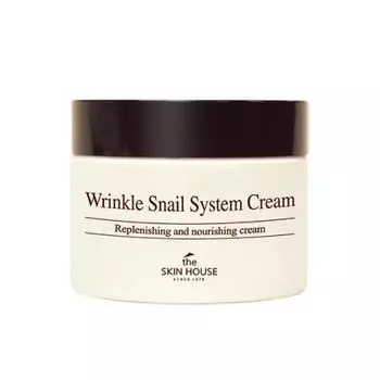 The Skin House Wrinkle Snail System Cream - Улиточный крем анти-возрастной 50 мл