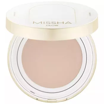 Тональный кушон "Прозрачное свечение" Glow Cushion SPF40 PA++ тон 21P Fair Pink Beige, 14 г