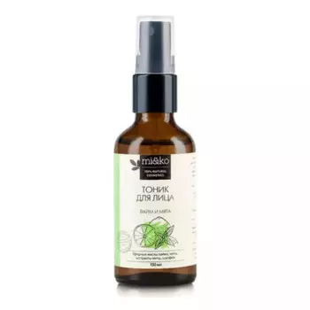 Тоник для лица "Лайм и мята", 100 мл