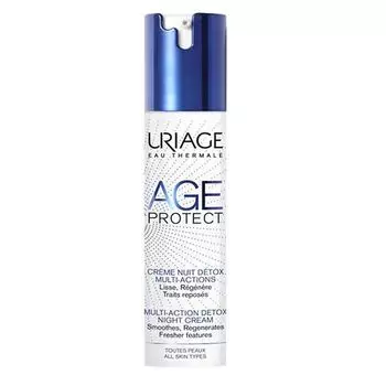 Uriage Age Protect - Крем-детокс многофункциональный ночной 40 мл